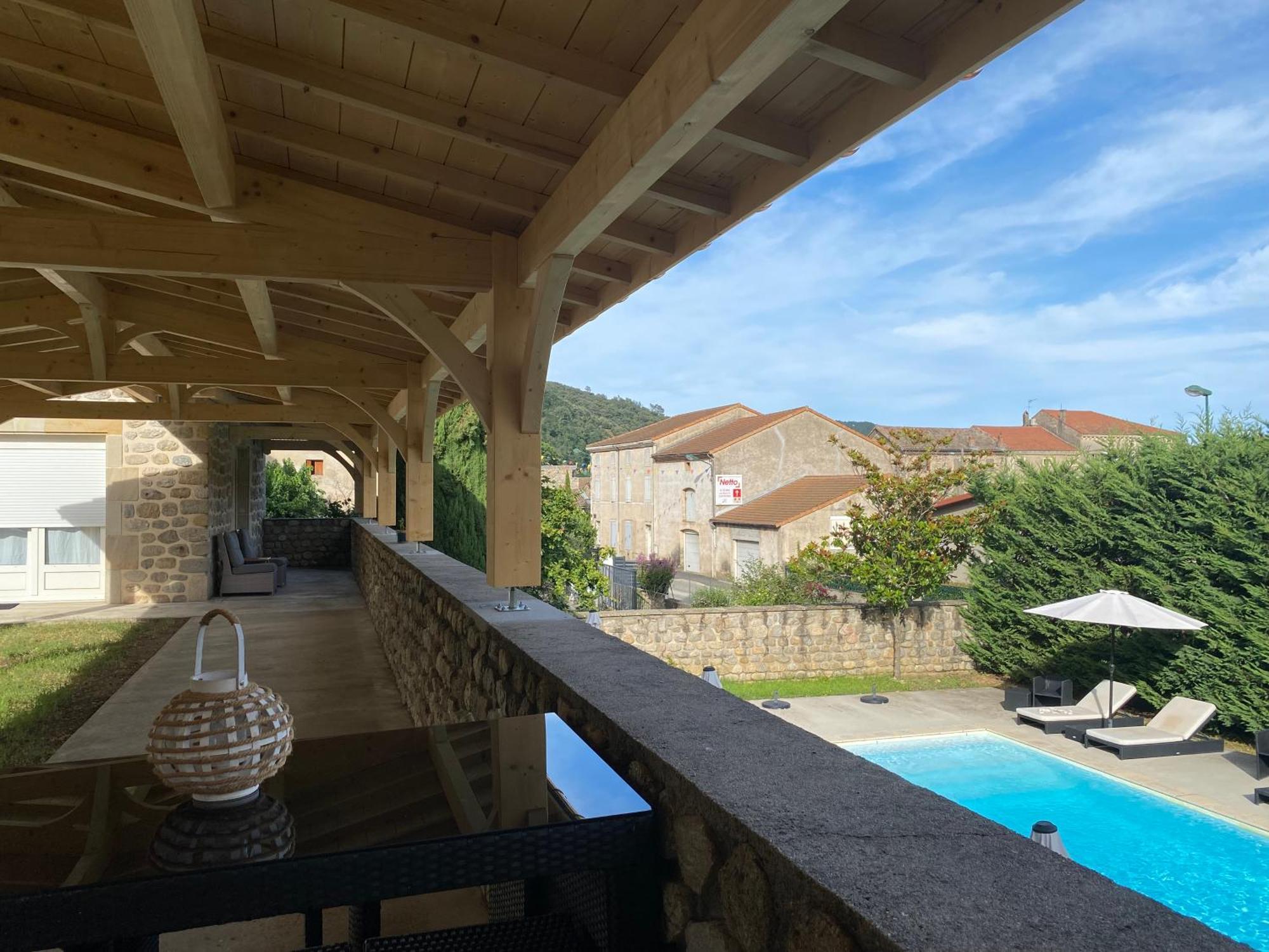 Domaine Les Buis Bed & Breakfast Saint-Fortunat-sur-Eyrieux Dış mekan fotoğraf